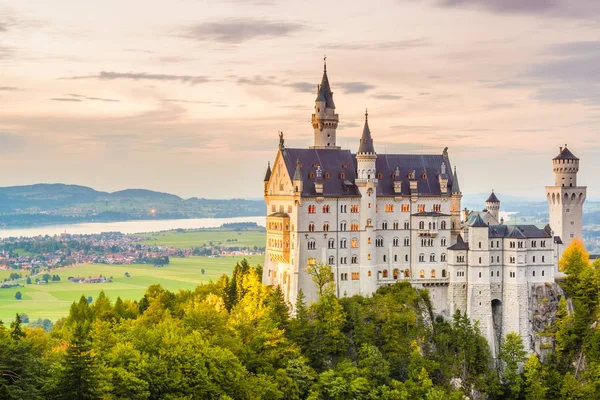 Castillo de Neuschwanstein, Alemania — Foto de Stock