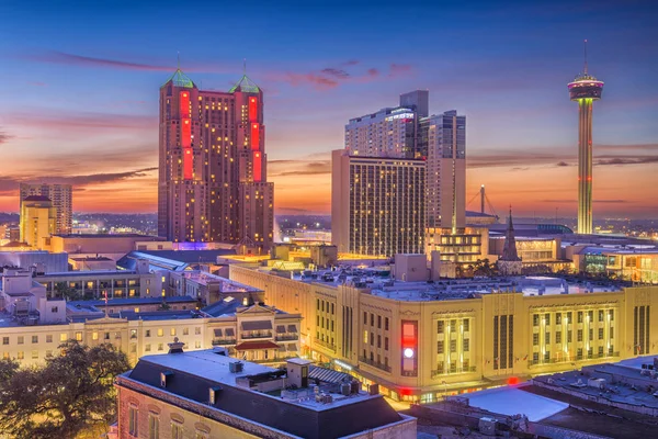 Skyline di San Antonio, Texas, Usa — Foto Stock