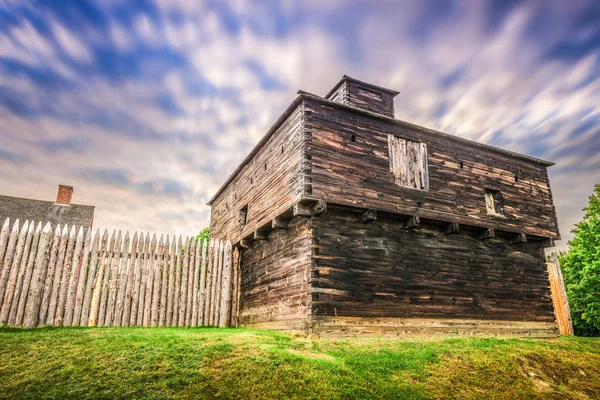 Fort Western, Augusta, Maine — Stockfoto