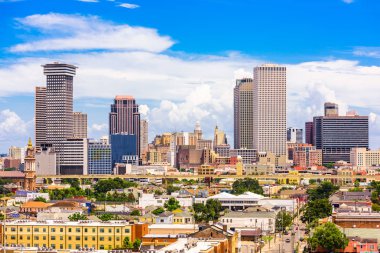 New Orleans, Louisiana, ABD skyline
