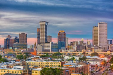New Orleans, Louisiana, ABD skyline
