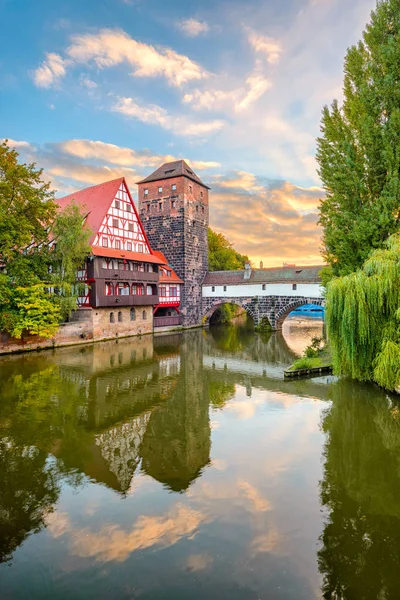 Pont du pendu, Nuremberg, Allemagne — Photo