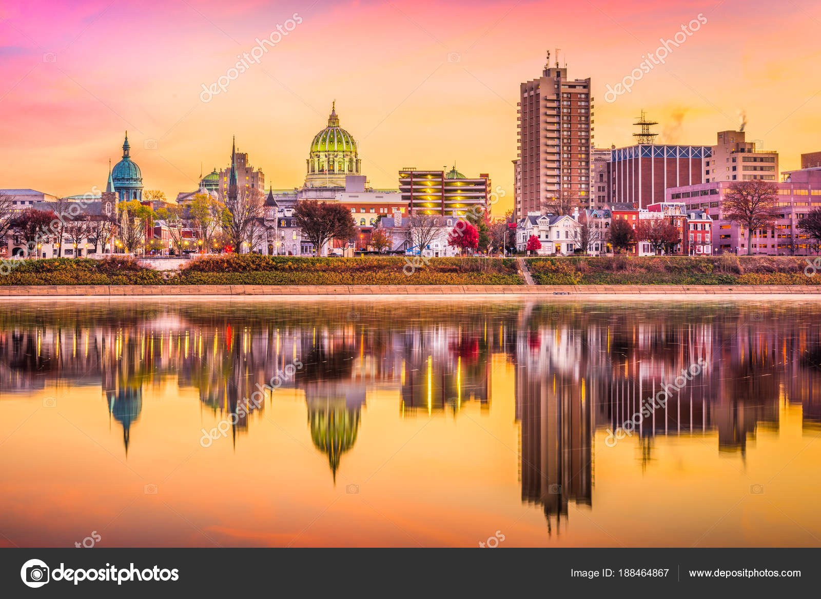 Pictures the susquehanna river Harrisburg, Pennsylvania, USA