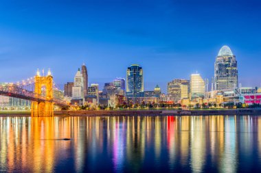 Cincinnati, Ohio, Amerika Birleşik Devletleri manzarası