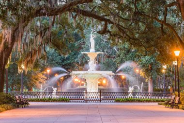 Forsyth Parkı, Savannah, Georgia