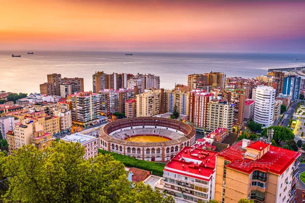 Malaga, Spain Cityscape — Stock Photo, Image