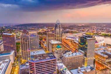 Cincinnati, Ohio, Amerika Birleşik Devletleri manzarası