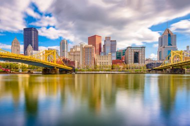 Pittsburgh, Pennsylvania, ABD Skyline