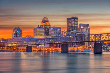 Louisville, Kentucky, ABD Skyline