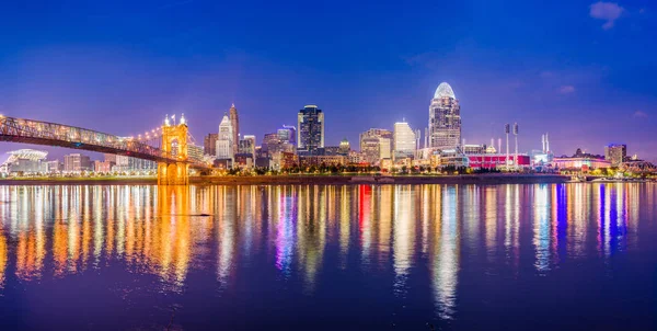 Cincinnati, Ohio, Amerika Birleşik Devletleri manzarası — Stok fotoğraf