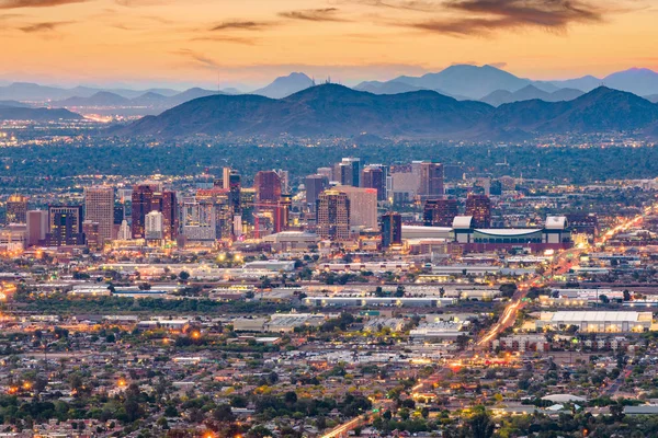 Gród w Phoenix, Arizona, Stany Zjednoczone Ameryki — Zdjęcie stockowe