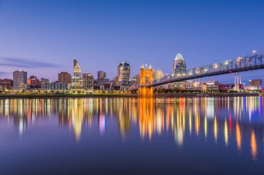 Cincinnati, Ohio, USA Skyline clipart