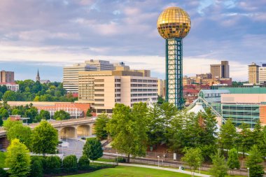 Knoxville, Tennessee, ABD Skyline