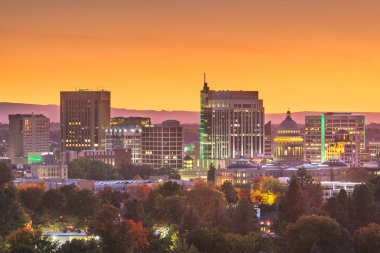 Boise, Idaho, Usa şehir merkezi