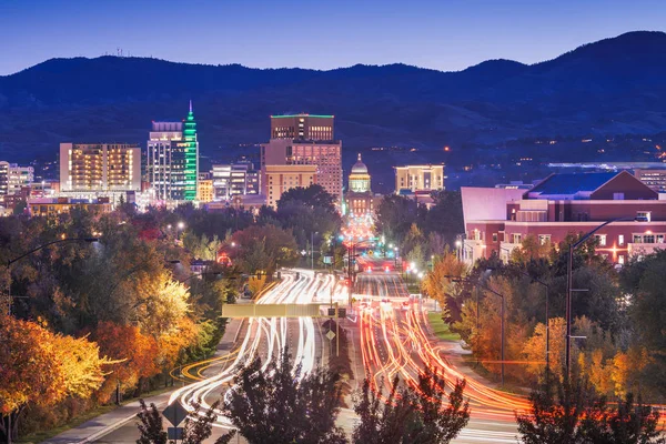 Boise, Idaho, Usa Center cityscape — стокове фото