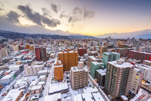 Sapporo, Hokkaido, Cidade do Japão — Fotografia de Stock