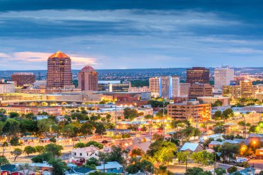 Albuquerque, New Mexico, Usa şehir merkezi