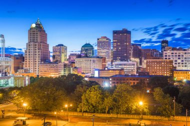 Cleveland, Ohio, Amerika Birleşik Devletleri şehir şehir manzarası