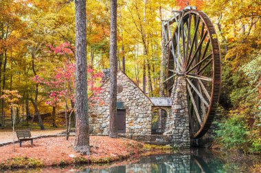 Old Mill in North Georgia clipart