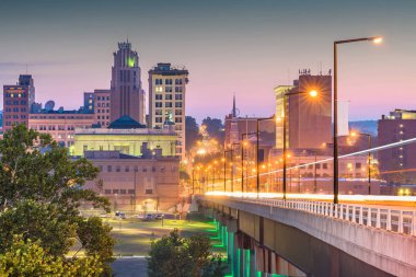 Youngstown, Ohio, Usa şehir merkezi silueti 