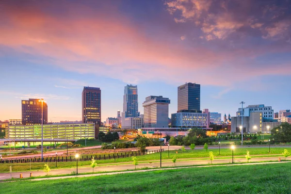Akron, Ohio, Usa centrum skyline — Stockfoto