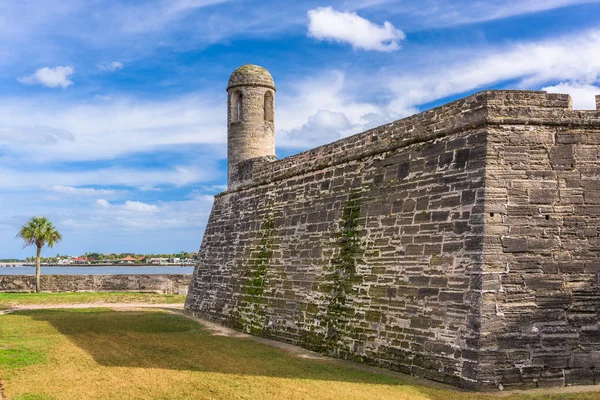 St. Augustine, Florida Castillo de San Marcos Ulusal Mo 'da — Stok fotoğraf