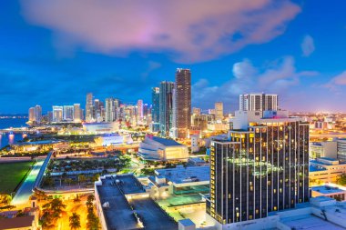 Miami, Florida, Usa Şehir Merkezi