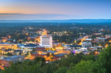 Hot Springs, Arkansas, Usa şehri silueti 