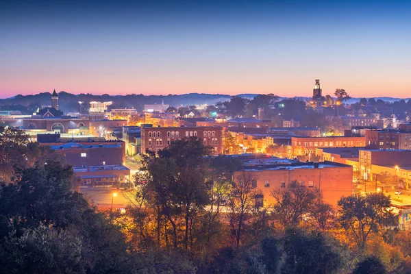 Roma, Georgia, Stati Uniti Centro Storico Cityscape — Foto Stock