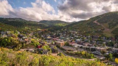 Park City, Utah, Usa şehir merkezi zaman aşımı.