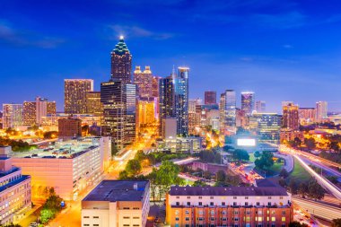 Atlanta, Georgia, ABD şehir cityscape