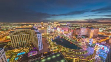 Las Vegas, Nevada, Usa ufuk çizgisi zaman aşımına uğradı.