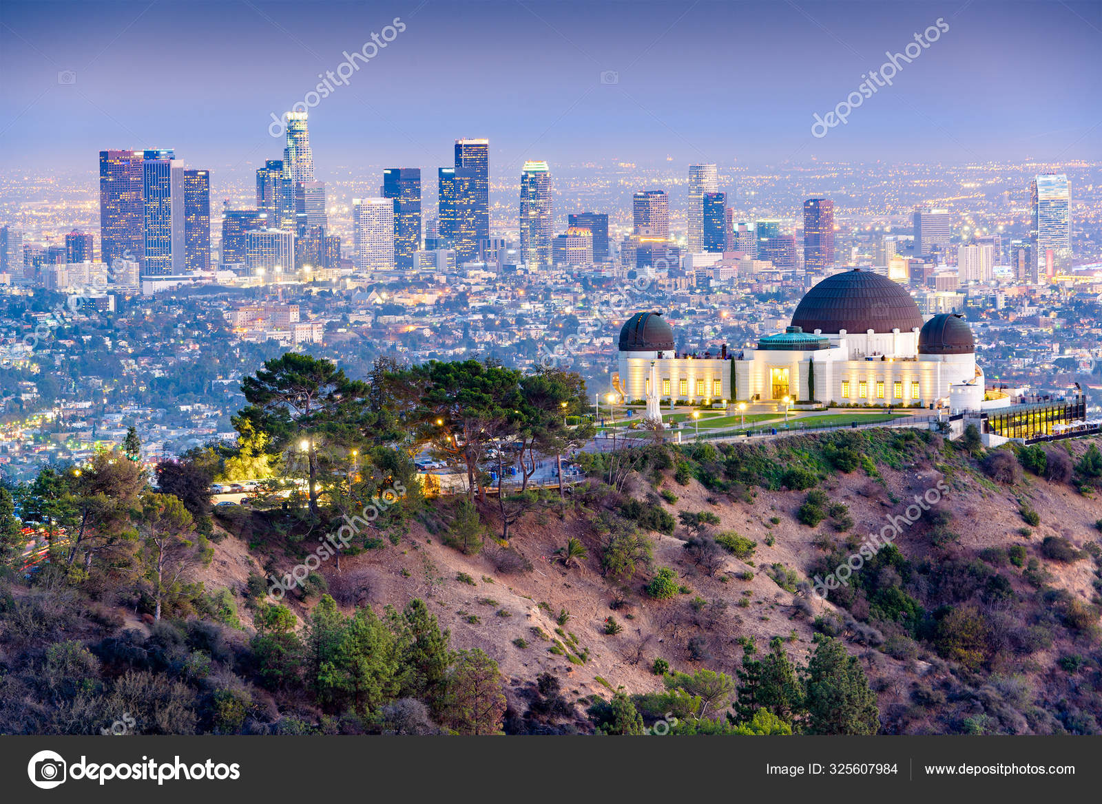 Los Angeles, California, USA skyline del