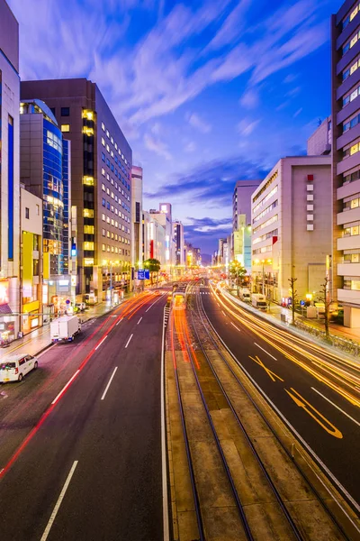 Hiroshima, japanisches Stadtbild — Stockfoto