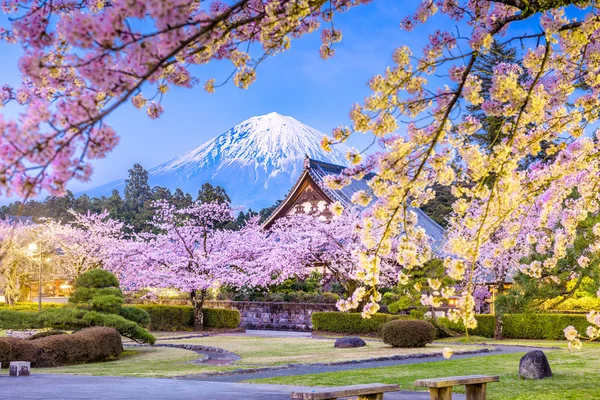 Fujinomiya, Sizuoka, Japán a Mt. Fudzsi! — Stock Fotó
