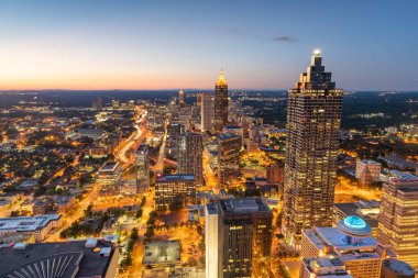 Atlanta, Georgia, ABD şehir manzarası