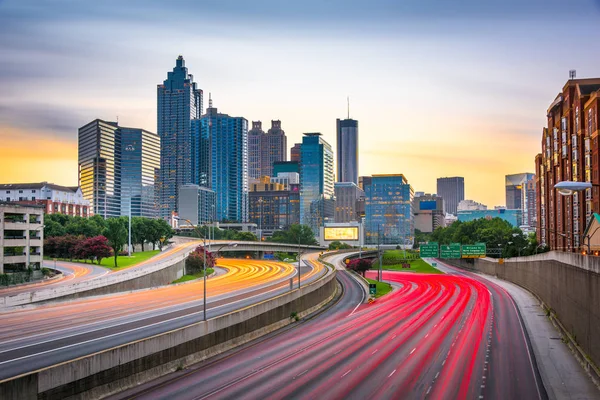 Atlanta, Georgia, Usa panoramę centrum — Zdjęcie stockowe