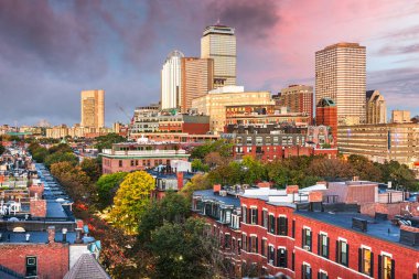 Boston, Massachusetts, ABD şehir manzarası