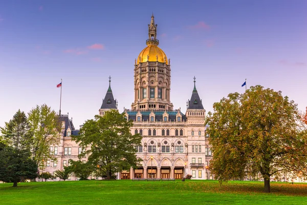 Hartford, Connecticut, Amerika Birleşik Devletleri'ndeki Connecticut Eyalet Meclisi — Stok fotoğraf