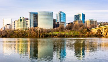 Rosslyn, Arlington, Virginia, ABD skyline