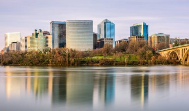 Rosslyn, Arlington, Virginia, ABD skyline