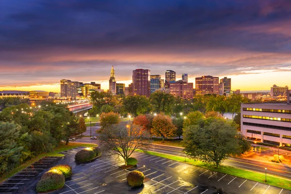 Hartford, Connecticut, USA Downtown Cityscape — Stock Photo, Image