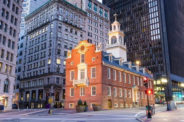 Βοστώνη, Μασαχουσέτη, Usa Old State House — Φωτογραφία Αρχείου