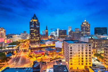 Milwaukee, Wisconsin, USA Cityscape