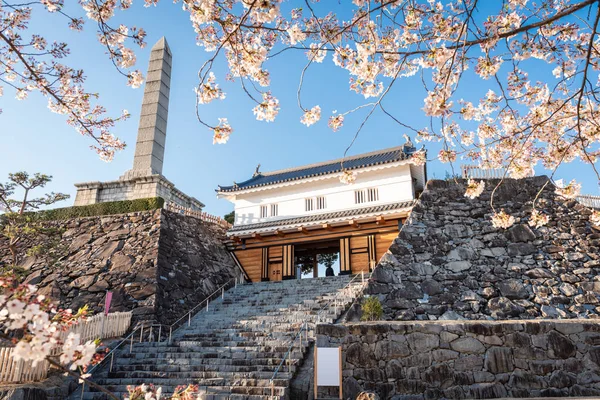 Кофу, Японія на території замку Мейдзузу — стокове фото