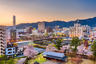 Kofu, Japonya Baharda Şehir