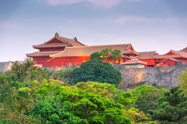 Okinawa, Giappone al Castello di Shuri — Foto Stock