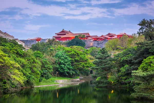 Okinawa, Japão no Castelo de Shuri — Fotografia de Stock