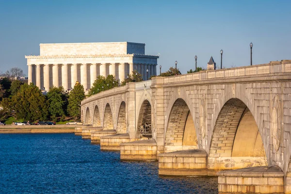Washington, DC sul fiume Potomac — Foto Stock