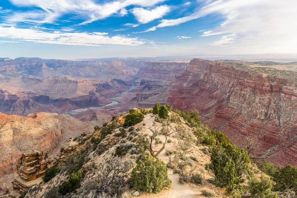 Gran Cañón Arizona Amanecer Desde Borde Sur —  Fotos de Stock